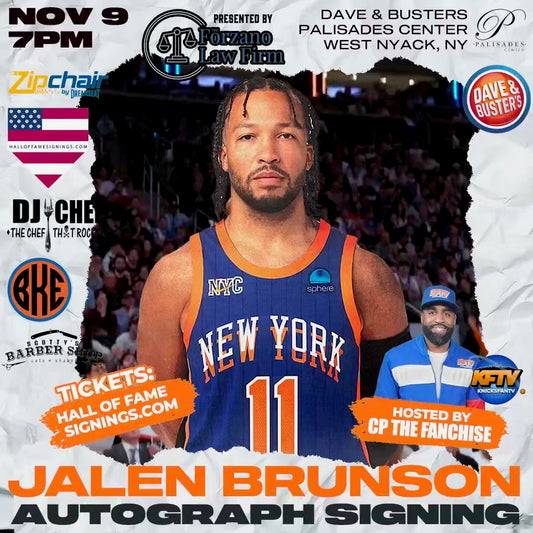 NY Knicks PG Jalen Brunson Meet & Greet Recap