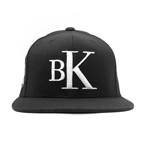 BK Black and White Snapback