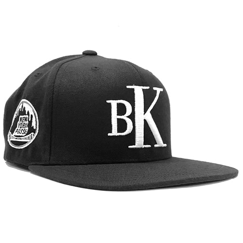 BK Black and White Snapback