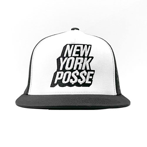 New York Posse Black and White Snapback