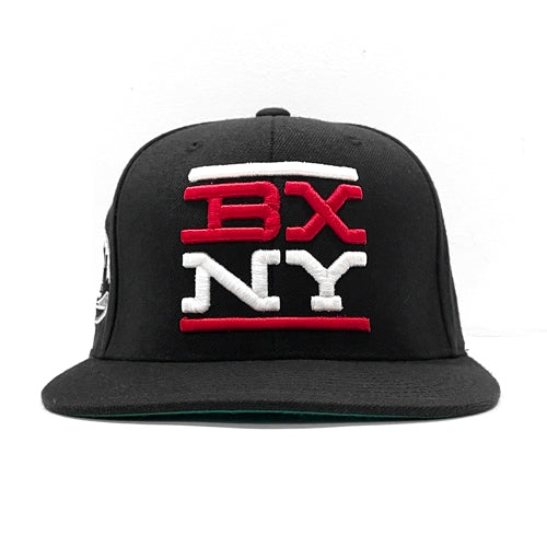 BXNY Black Red and White Snapback