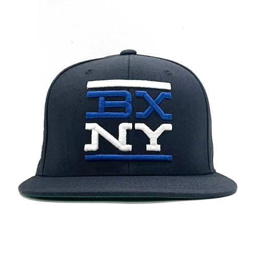 BXNY Navy Royal and White Snapback