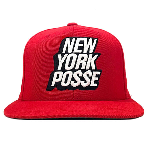 New York Posse Red Snapback