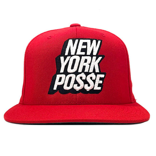 New York Posse Red Snapback